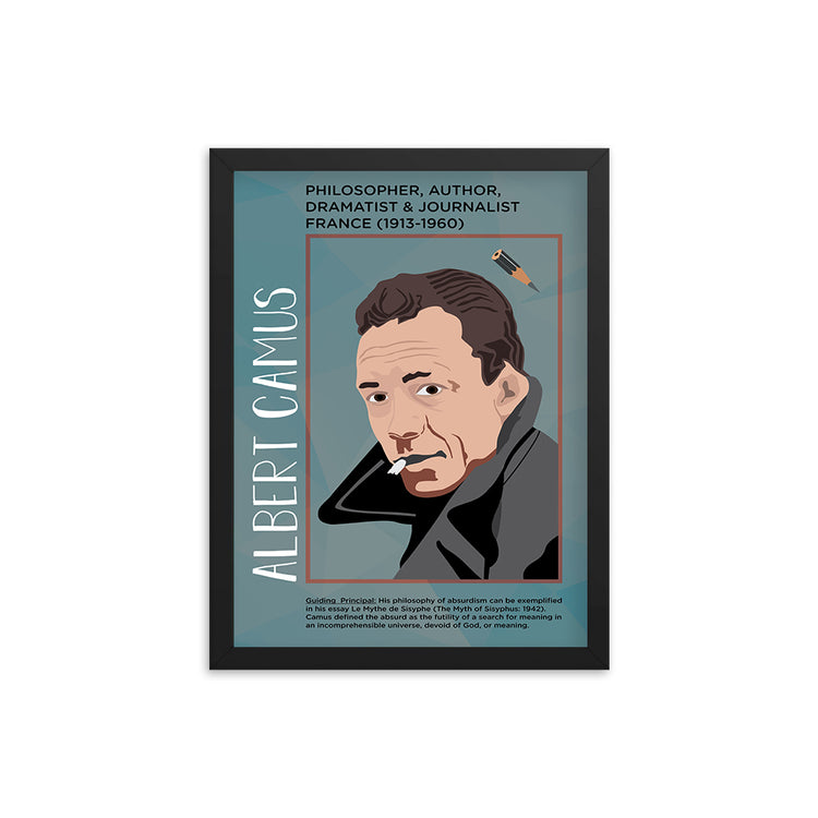 Albert Camus Poster Wall Decor