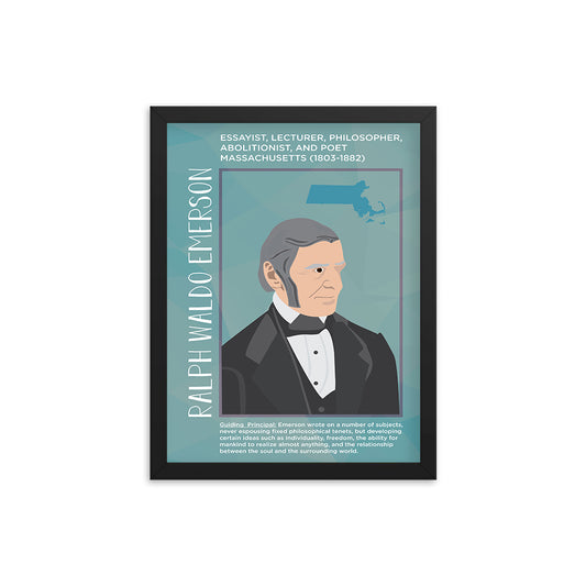 Ralph Waldo Emerson Poster Wall Decor