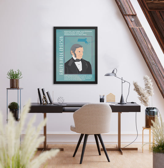 Ralph Waldo Emerson Poster Wall Decor
