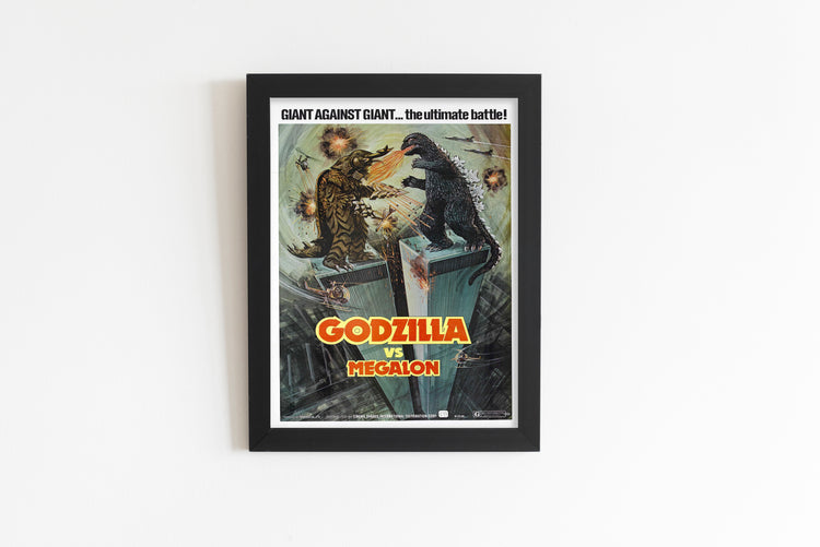 Godzilla vs. Megalon Movie Poster (1973)