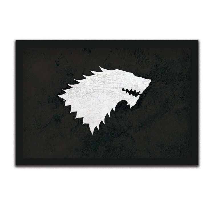 House Stark (Game of Thrones) Flag Wall Art