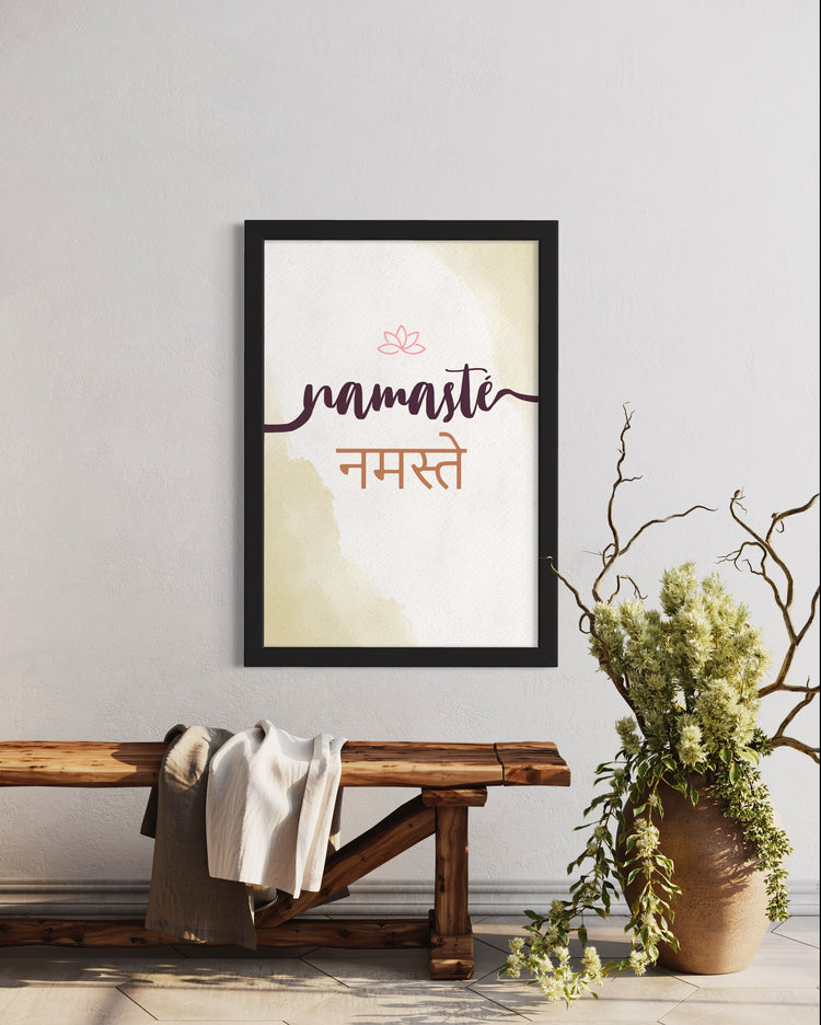 Namaste Boho Wall Art