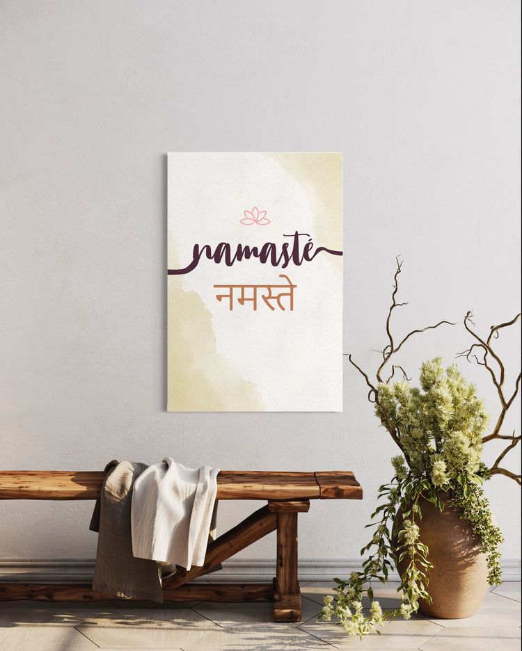 Namaste Boho Wall Art