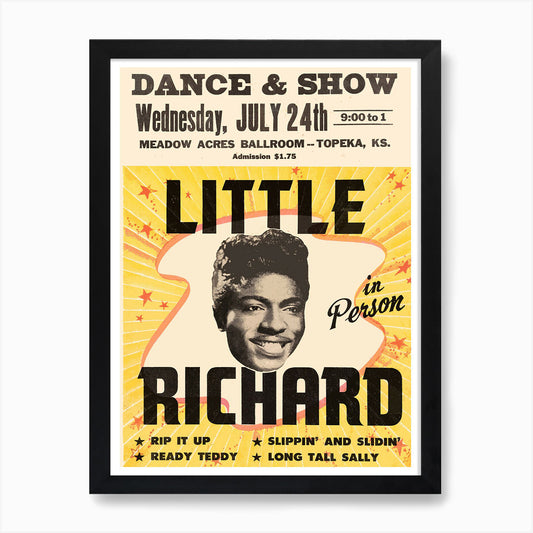 Little Richard Concert Poster