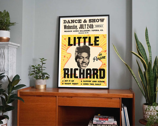 Little Richard Concert Poster