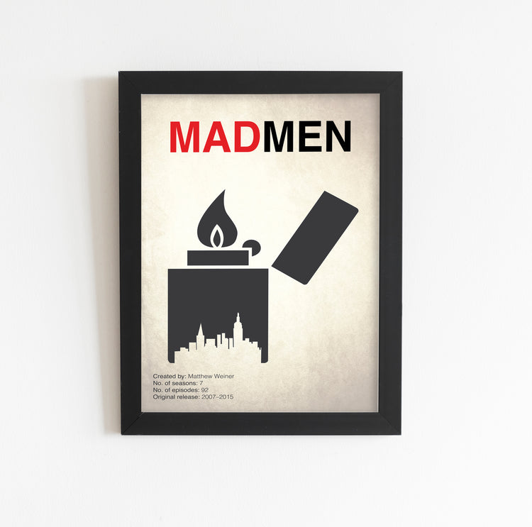 Mad Men (2007-2015) Minimalistic TV Poster