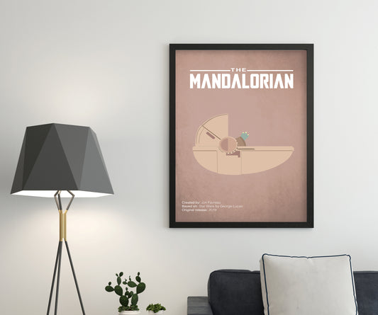 The Mandalorian (2019) Minimalistic TV Poster