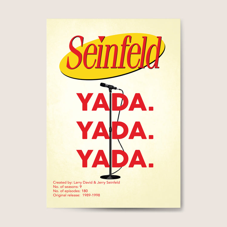 Seinfeld (1989-1998) Minimalistic TV Poster