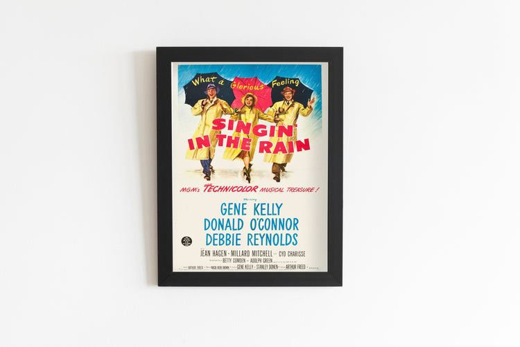Singin' in the Rain Movie Poster (1952)