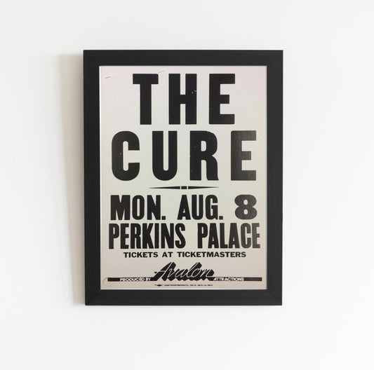 The Cure Vintage Concert Poster