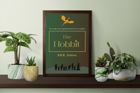 The Hobbit (Alternative Design) by J. R. R. Tolkien Book Poster