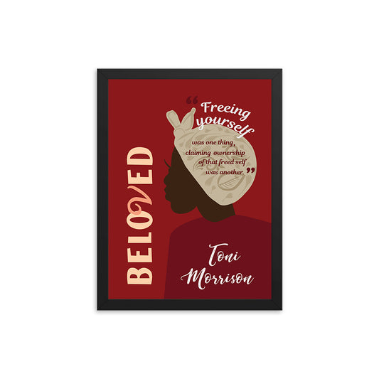 Beloved by Toni Morrison Book Poster