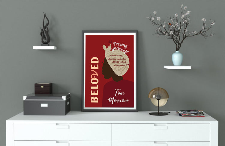 Beloved by Toni Morrison Book Poster