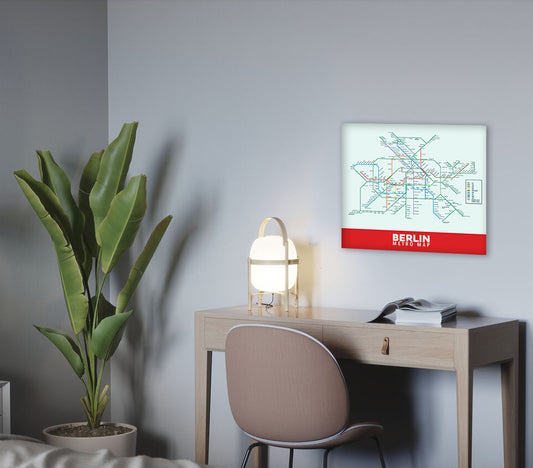 Berlin Subway Map (Full Color)