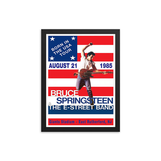 Bruce Springsteen Born in the USA Concert Poster