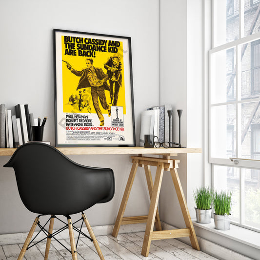 Butch Cassidy and the Sundance Kid Movie Poster (1969)