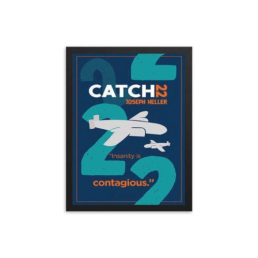 Catch-22 by Joseph Heller Book Poster