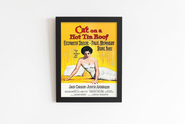 Cat on a Hot Tin Roof Movie Poster (1958)