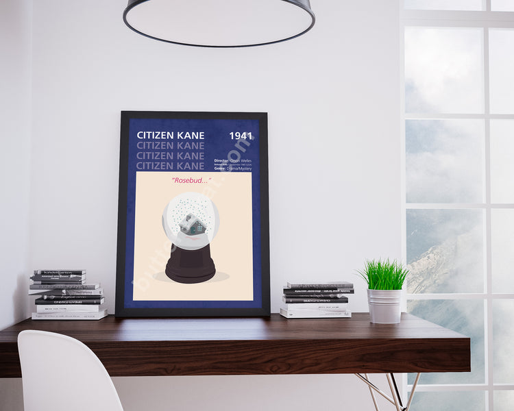 Citizen Kane (1941) Minimalistic Poster