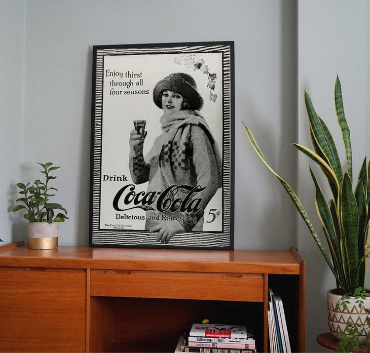 Coca-Cola Vintage Ad circa 1923 Poster