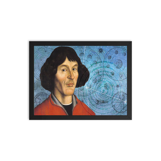 Nicolaus Copernicus Scientist Portrait Poster