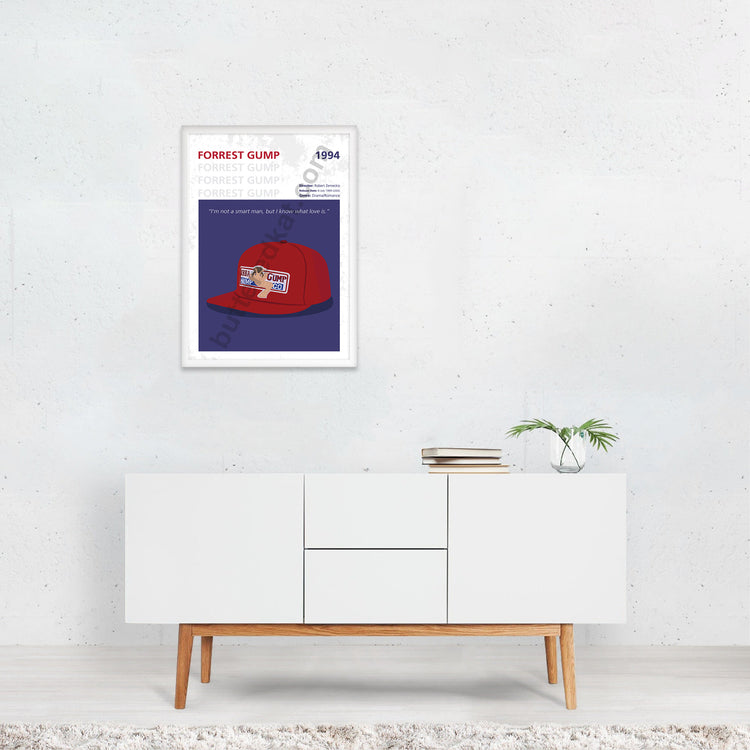 Forrest Gump (1994) Minimalistic Film Poster
