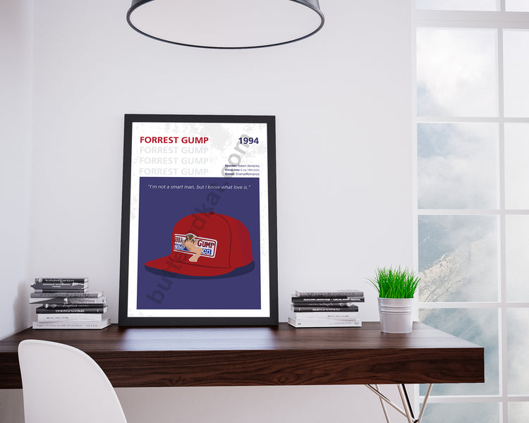 Forrest Gump (1994) Minimalistic Film Poster