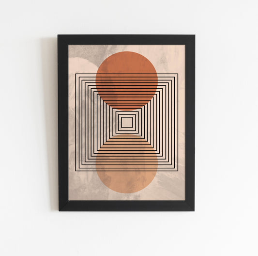 Geometric Circles Wall Art