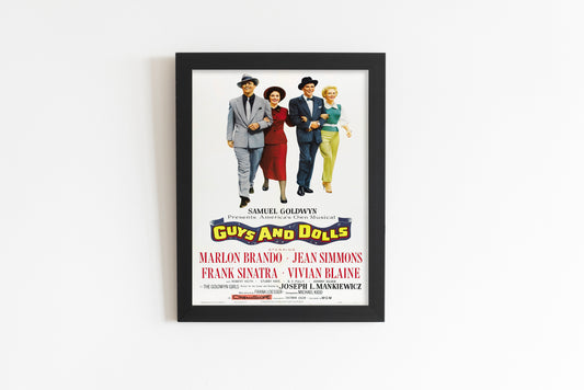 Guys and Dolls Movie Poster (1955)