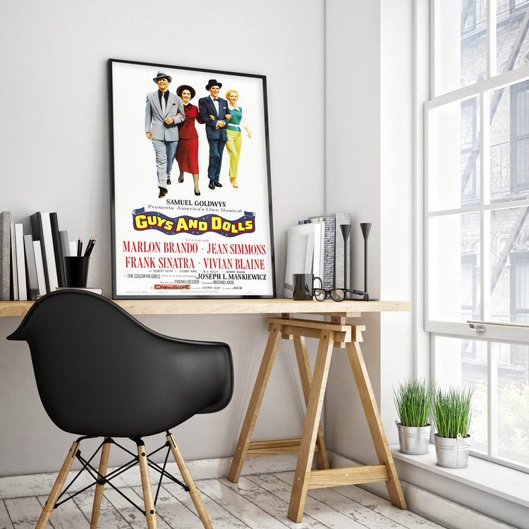 Guys and Dolls Movie Poster (1955)