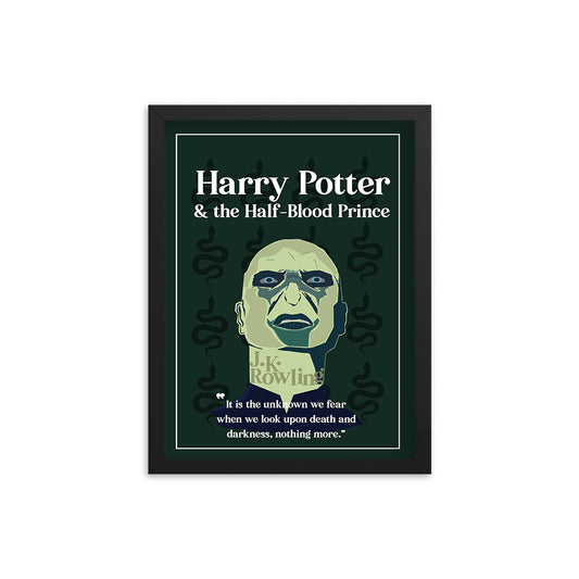 Harry Potter & the Half-Blood Prince by J.K. Rowling Book Poster