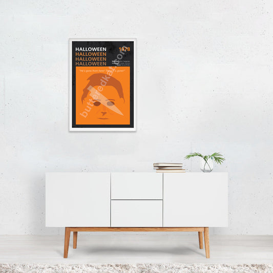 Halloween (1978) Minimalistic Film Poster