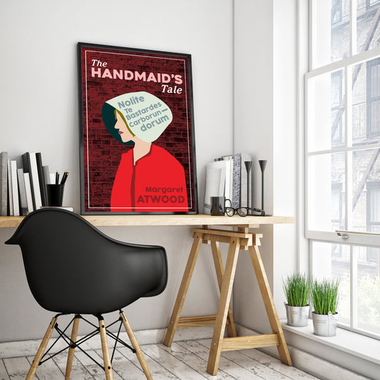 The Handmaid's Tale by Margaret Atwood Book Poster