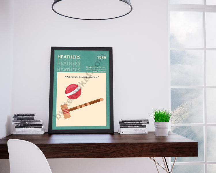 Heathers (1989) Minimalistic Film Poster