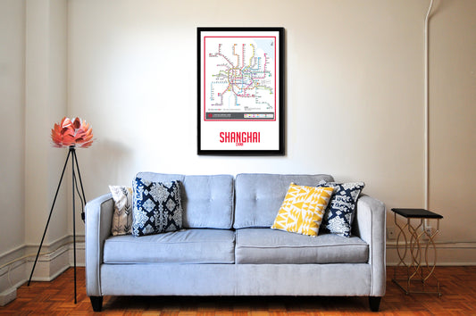 Shanghai MTA Subway Map