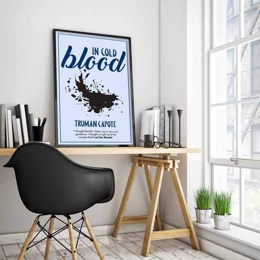 In Cold Blood by Truman Capote Book Poster