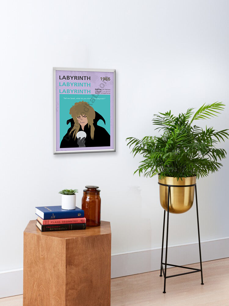 Labyrinth (1986) Minimalistic Film Poster