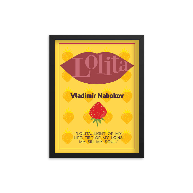 Lolita by Vladimir Nabokov Book Poster