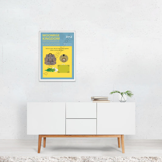 Moonrise Kingdom (2012) Minimalistic Film Poster