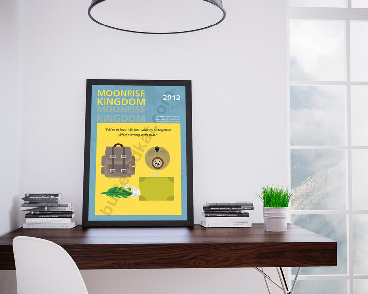 Moonrise Kingdom (2012) Minimalistic Film Poster