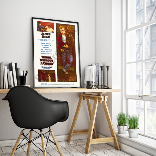 Rebel Without a Cause Movie Poster (1955)