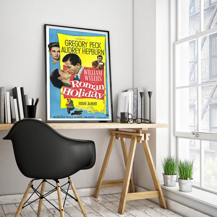 Roman Holiday Movie Poster (1953)
