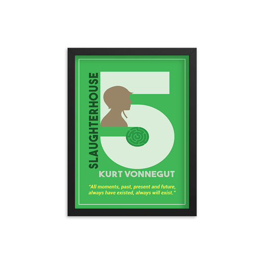 Slaughterhouse-Five by Kurt Vonnegut Book Poster