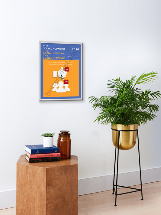 The Social Network (2010) Minimalistic Film Poster