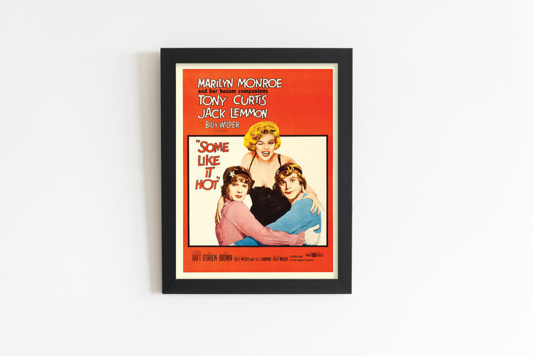 Some Like It Hot Movie Poster (1959)
