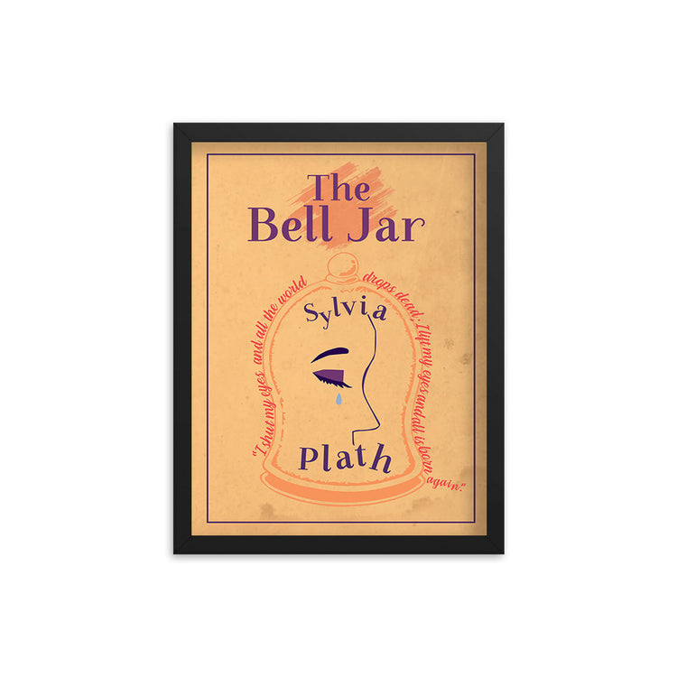 The Bell Jar by Sylvia Plath Book Poster