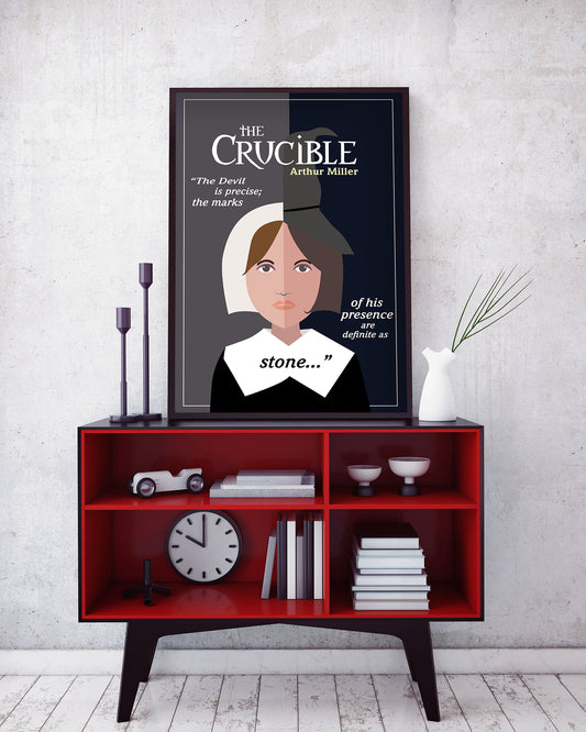 The Crucible by Arthur Miller Book/Play Poster