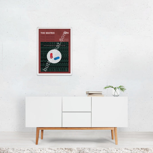 The Matrix (1999) Minimalistic Film Poster