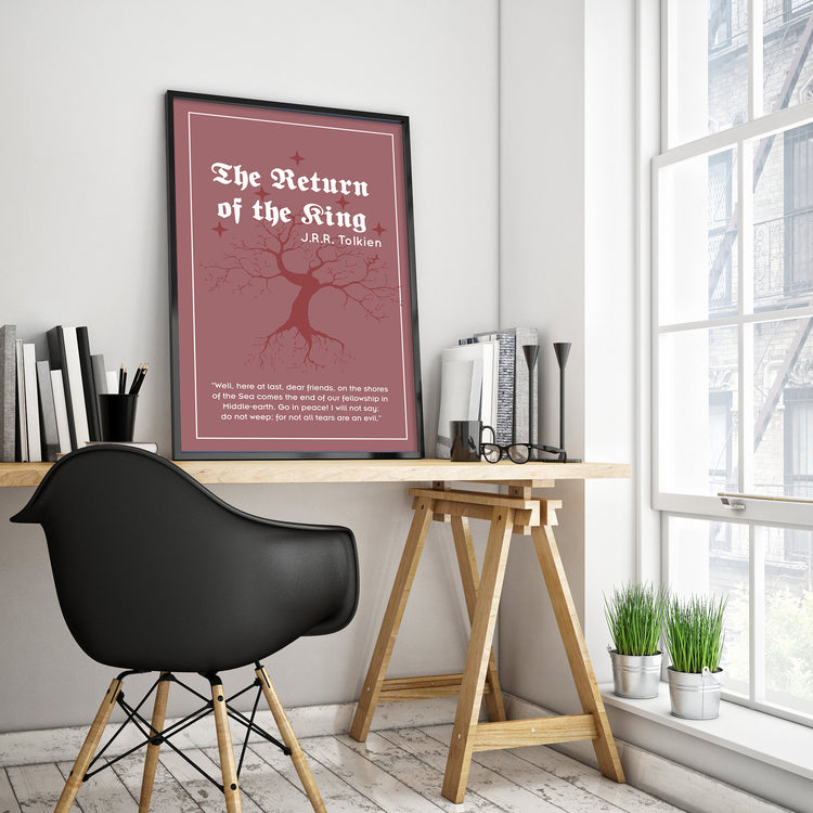 The Return of the King by J.R.R. Tolkien Book Poster