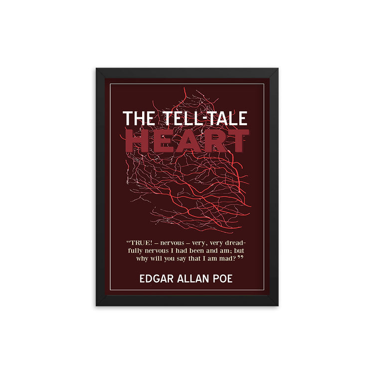 The Tell-Tale Heart by Edgar Allan Poe Book Poster